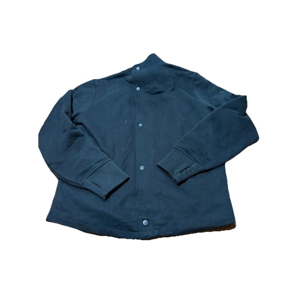 Goodfellow & Co Men's Quarter Zip Black Adaptive Sweatshirt- Size Medium - Picture 5 of 8